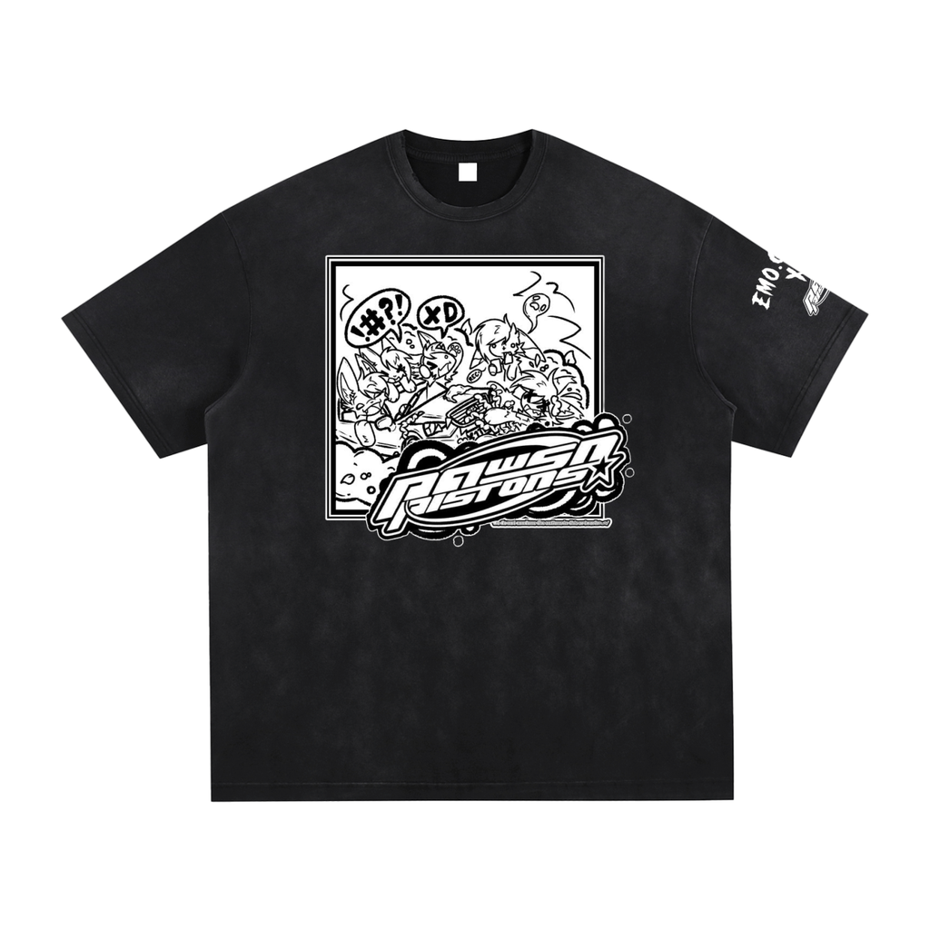 PnP x Emo Guts Mono Frayed Tshirt